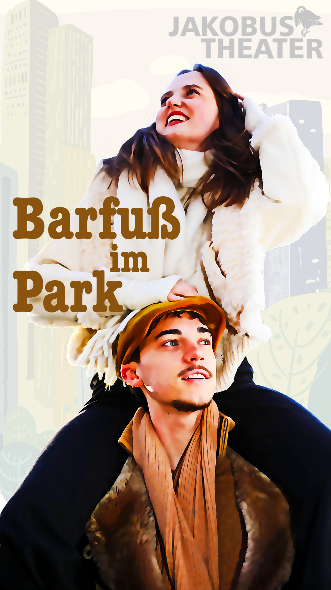 Barfuß im Park