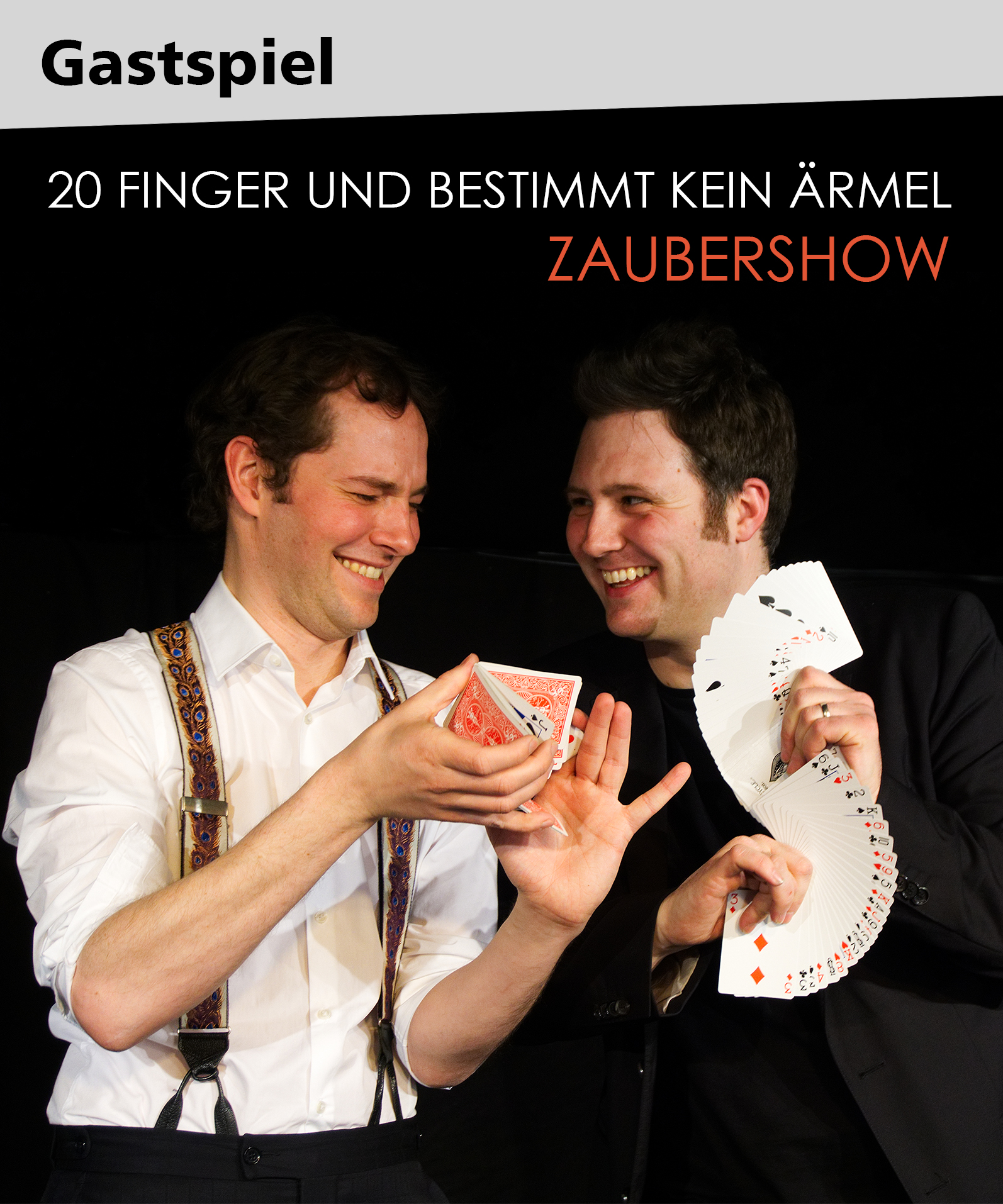 20 Finger und bestimmt keine Ärmel